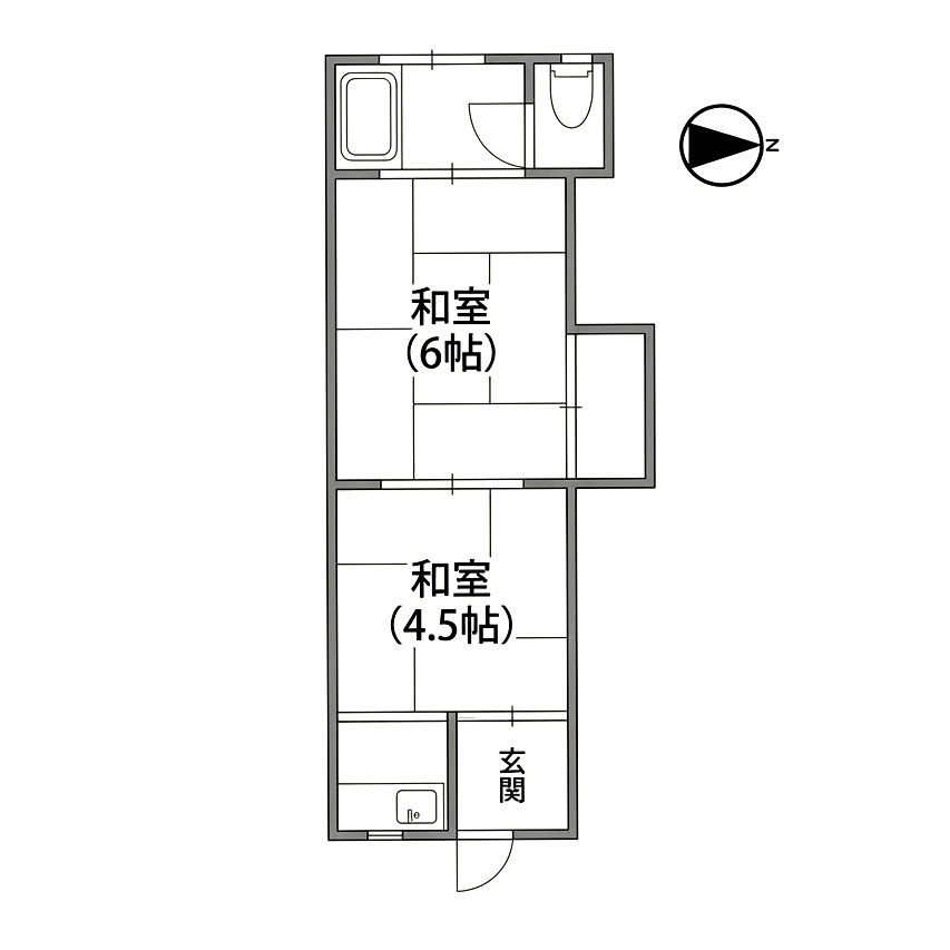 文化住宅<br>上野口文化 画像2 文化住宅<br>上野口文化 画像2